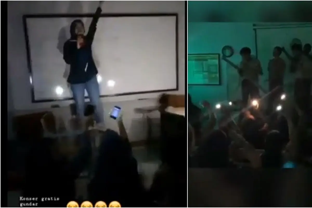 6 Tingkah Pelajar Bikin Konser Dadakan Saat Jam Kosong Ini Kreatif Banget