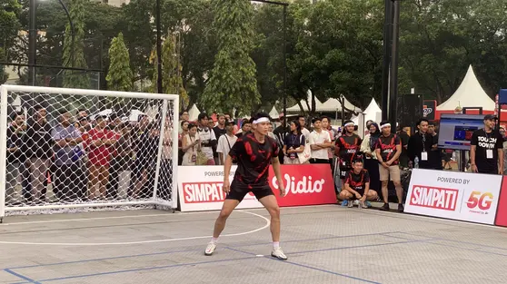 Antonio Blanco Jr Kagumi Skill Main Bola Bepe dan Mauro Ziljstra di Vidio Sports Festival 2026