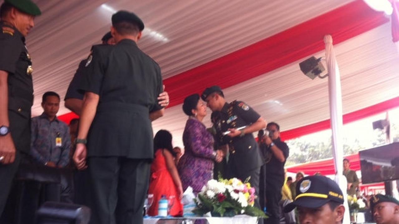 SBY hadiri sertijab Agus jadi Danyon Arya Kamuning