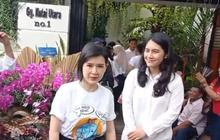 Datang ke Rumah Jokowi, Grace Natalie dan Kader PSI Pakai Kaos 'pilih hidup sehat' dan 'atau hidup Jokowi