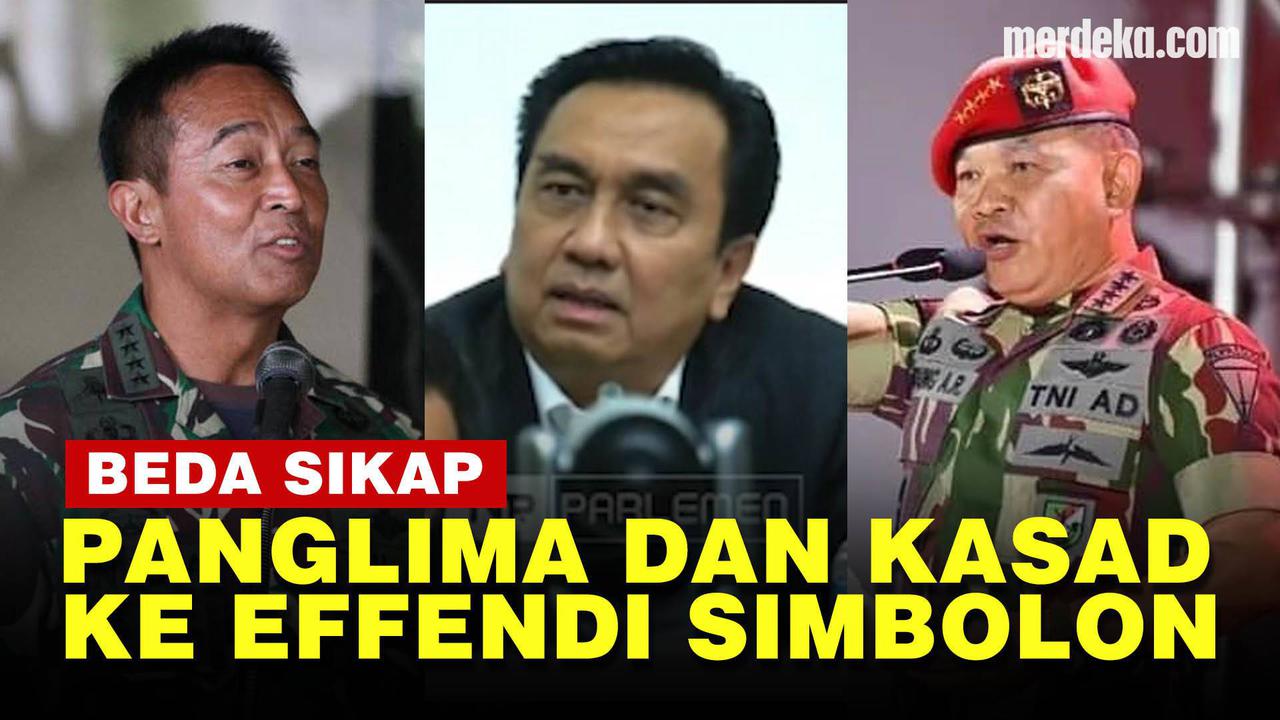 VIDEO: Panglima TNI Mau Ditemui Effendi Simbolon, Kasad Masih Cuek soal "Gerombolan"