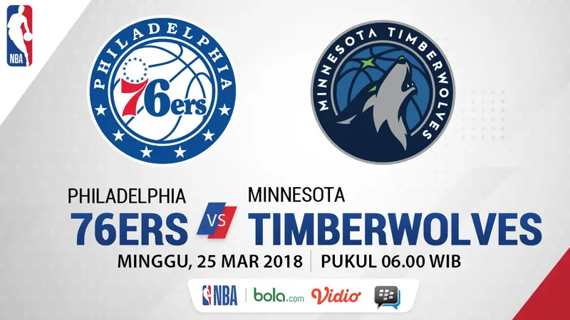 Philadelphia 76ers Vs Minnesota Timberwolves