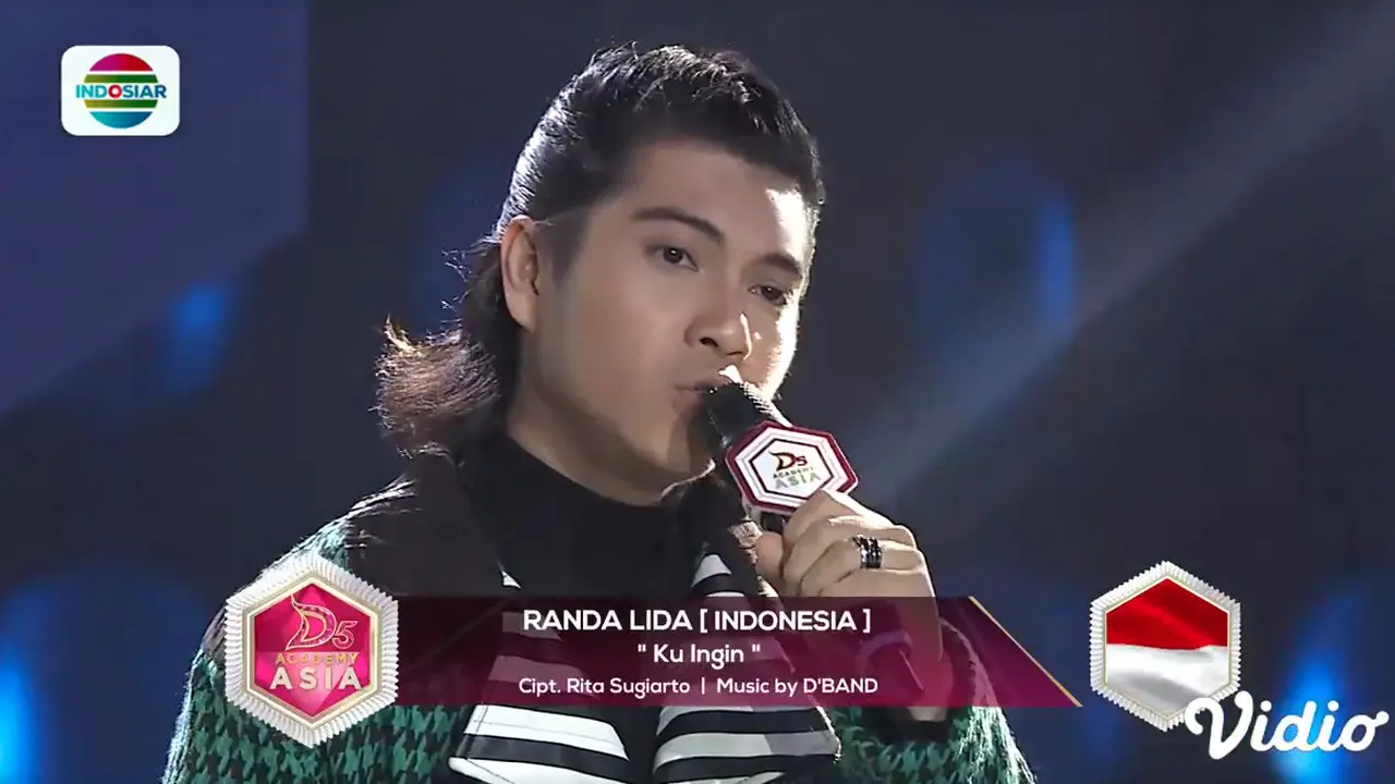 Penampilan Randa Lida di D'Academy Asia Membuat Salah Satu Juri Standing Ovation. Sumberfoto: Indosiar