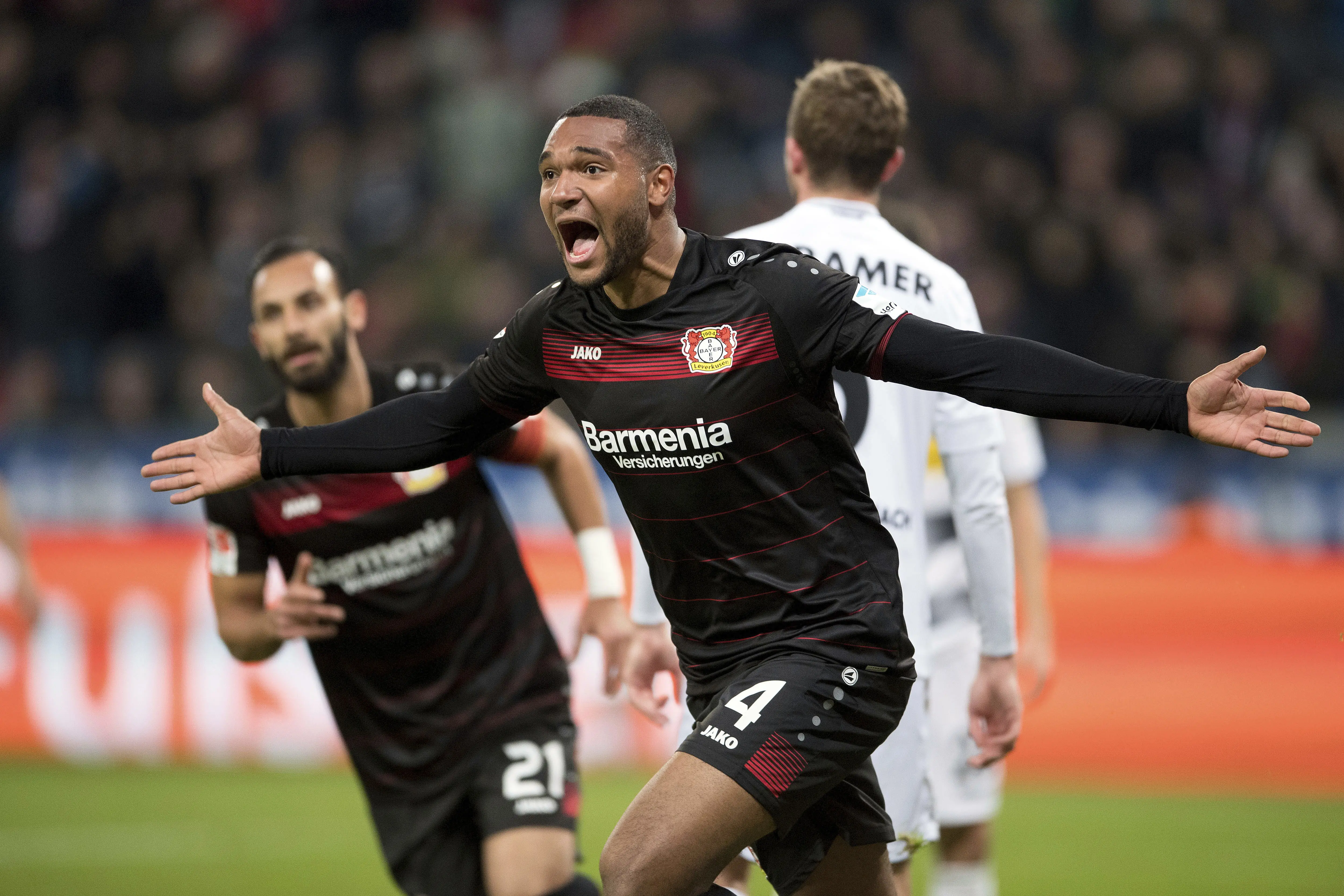 Jonathan Tah (AP Photo/Marius Becker)