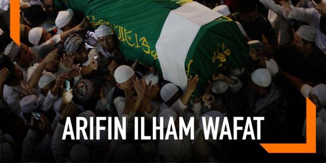 VIDEO: Ribuan Orang Antarkan Kepergian Ustaz Arifin Ilham