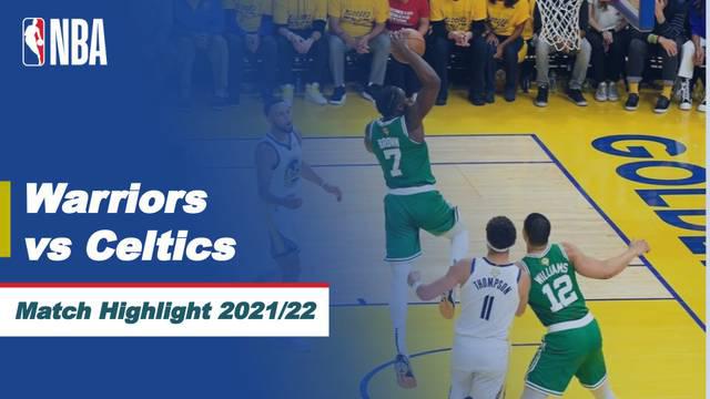 Berita Video, Highlights Final NBA 2022 Gim Kedua Antara Golden State Warriors Vs Boston Celtics pada Senin (6/6/2022)