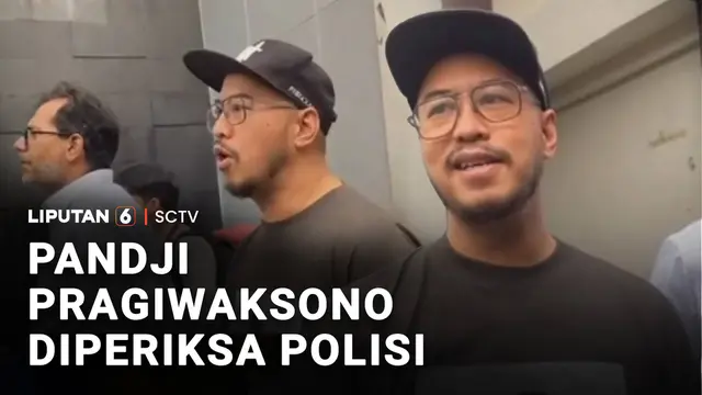 Pandji Pragiwaksono Diperiksa Polisi