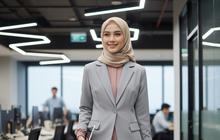 8 Inspirasi Model Gamis Blazer Modern untuk Wanita Karier dengan Mobilitas Tinggi