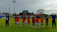 Tim putri Indonesia sabet juara Divisi 2 diajang Special Olympic Football Competition 2025. (Bola.com/Erwin Snaz)
