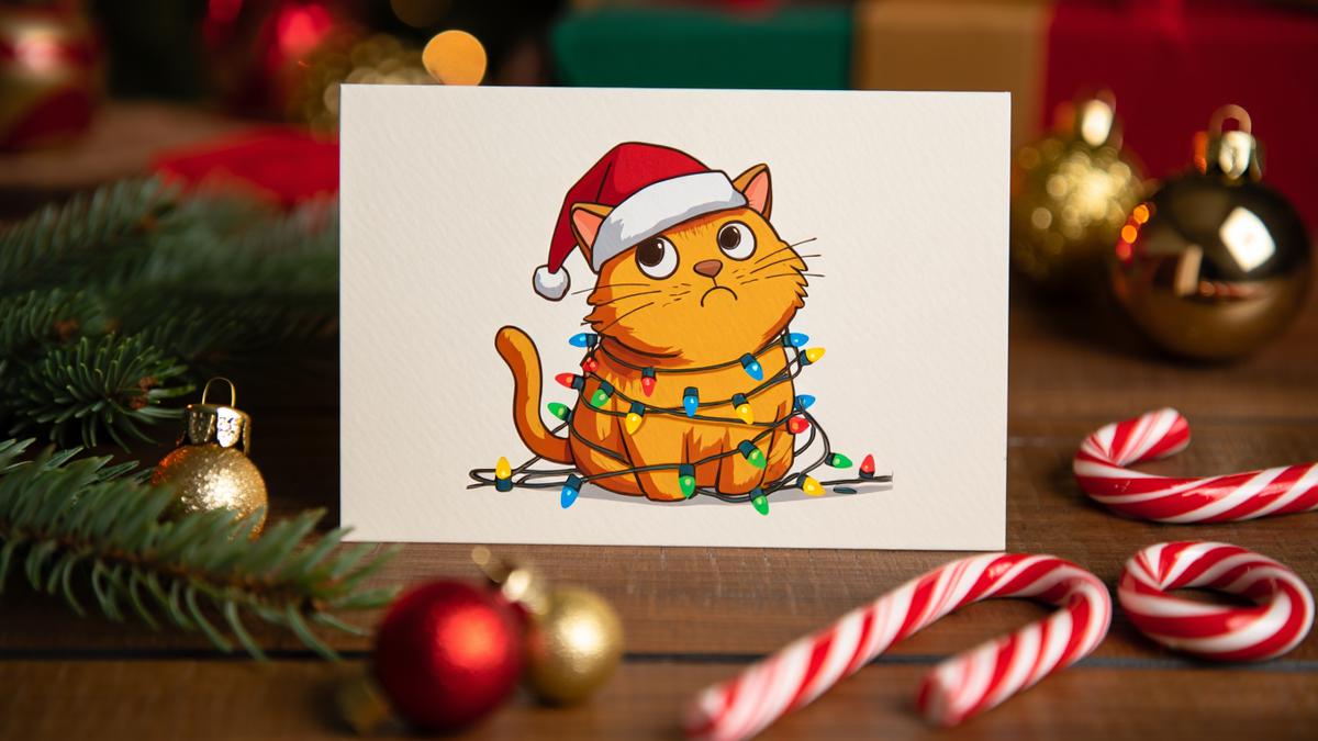 13 Contoh Kartu Ucapan Natal Simpel tapi Berkesan