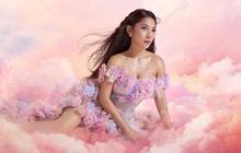 Cantik Bak Peri, Potret Terbaru Dinda Kirana dengan Gaun dan Awan Berwarna Pink yang Manis