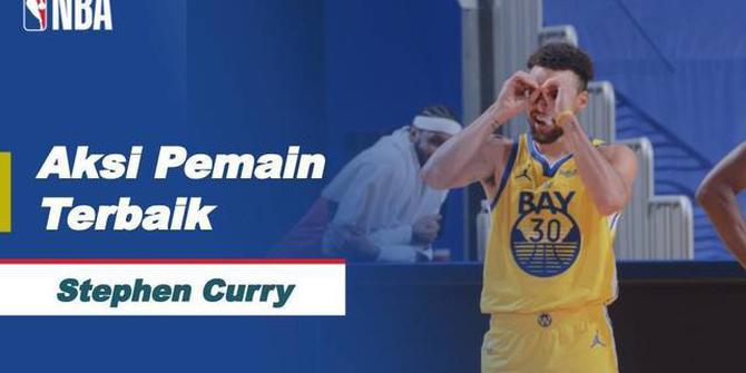 VIDEO: Aksi Gemilang Stephen Curry Saat Bantu Golden State Warriors Kalahkan Minnesota Timberwolves di NBA