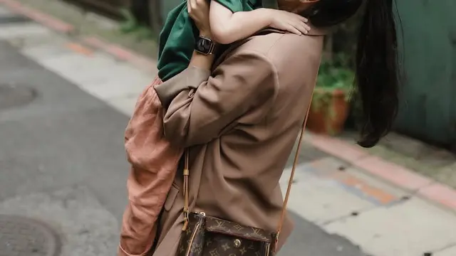 Audi Marissa bersama Anzel tampil kompak stylish. [@audimarissa]