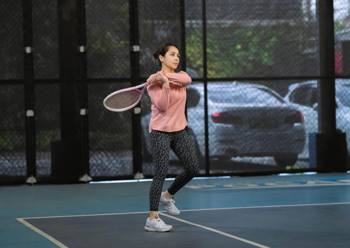 Nagita Slavina Serius Berlatih Jelang Lagi-Lagi Tenis 2025, Siap Hadapi Lawan dari Korea Selatan