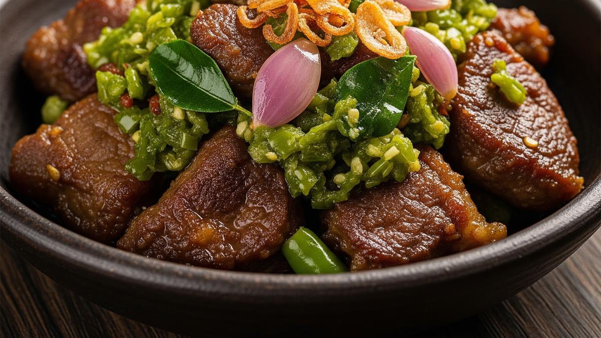 Cara Masak Daging Kambing Cabe Ijo yang Tidak Bau Prengus, Dijamin Empuk dan Lezat