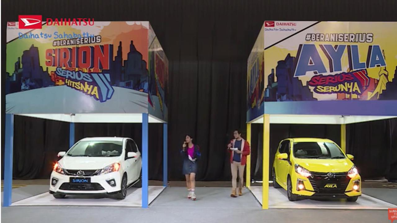 Astra Daihatsu Motor secara resmi meluncurkan dua produk baru, yakni New Daihatsu Ayla dan New Daihatsu Sirion di Indonesia.