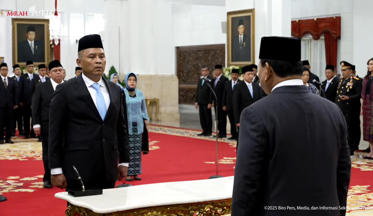 Kepala BSSN Nugroho Sulistyo Budi