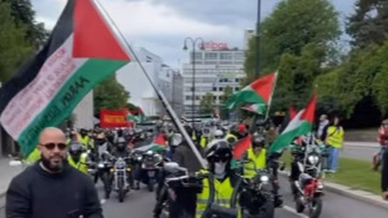 Geng Motor Dunia ini Harga Mati Dukung Palestina, Anggotanya Sampai Tato Seluruh Tubuhnya 'Free Palestine