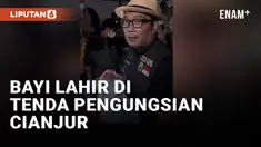 Ridwan Kamil Kasih Nama Bayi yang Lahir di Tenda Pengungsian Gempa Cianjur