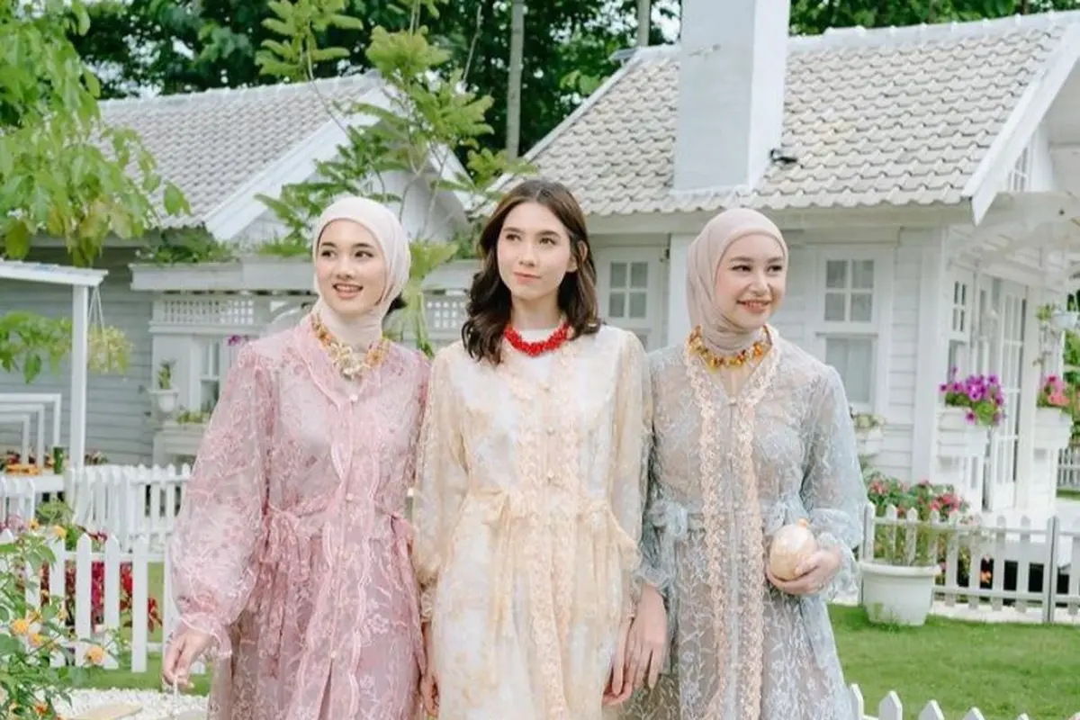 Baju lebaran wanita Malaika Series (Sumber: Instagram/haideeorlin)