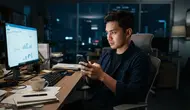 Ciri Orang yang Terlalu Sering Melihat HP Saat Bekerja, Sering Tidak Sadar Sudah Kehilangan Fokus