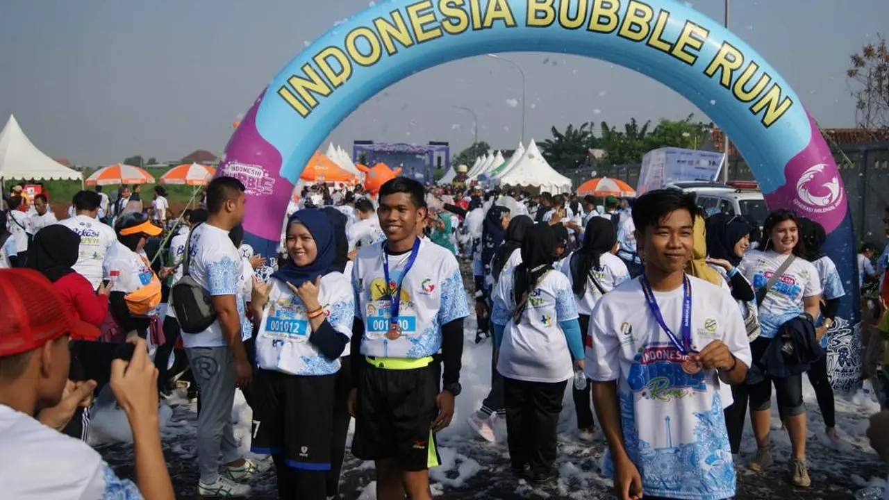 Indonesia Bubble Run Bekasi