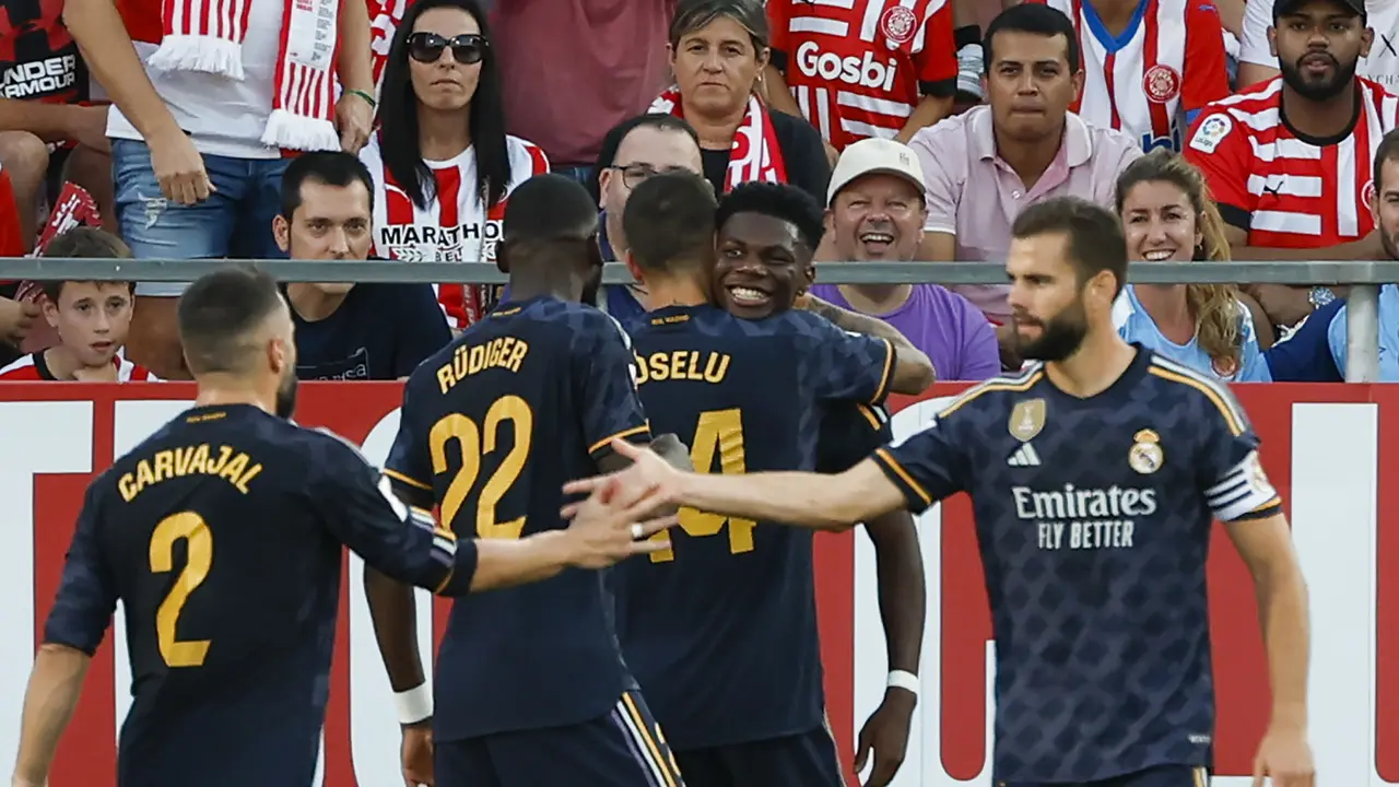 Foto: Sikat Girona, Real Madrid Kudeta Barcelona dari Puncak Klasemen Liga Spanyol