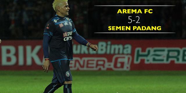 Ini 5 Gol Cristian Gonzales ke Gawang Semen Padang