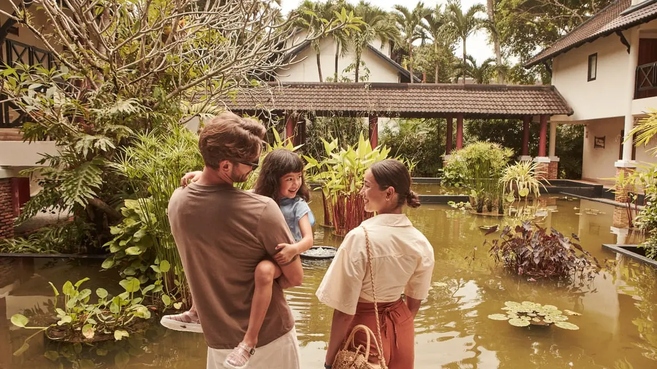 Ilustrasi keluarga liburan/Club Med