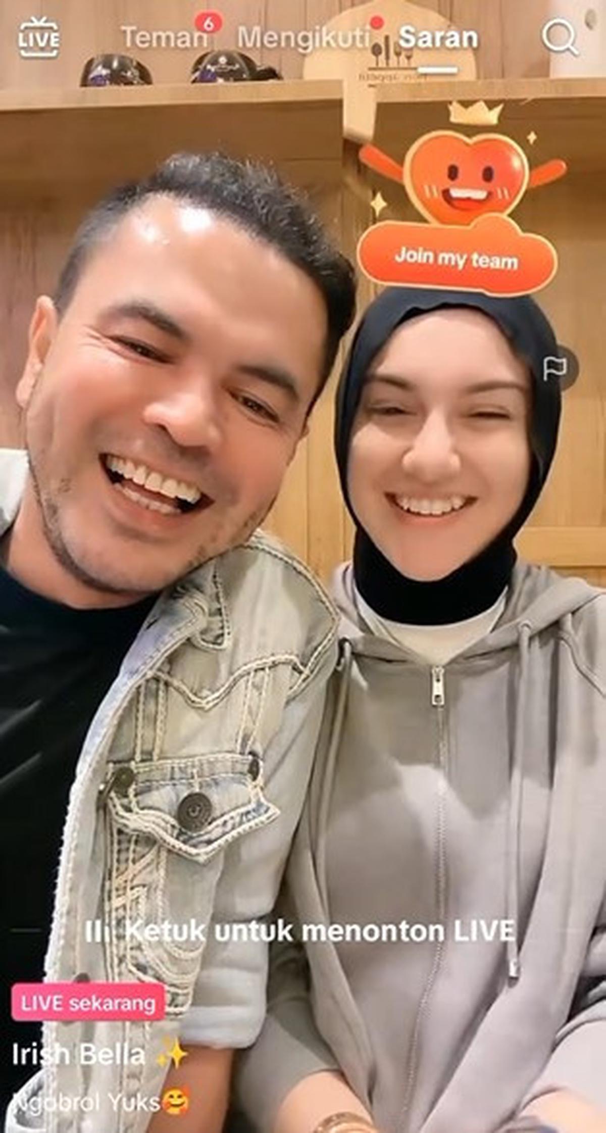 Potret Haldy Sabri Pertama Kali Ungkap Momen Lamar Irish Bella, Tak Izinkan Istri Berakting Lagi?