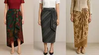 7 Model Bawahan Batik Rok Lilit (Wrap Skirt) Terbaru, Tampil Stylish dan Fleksibel di Berbagai Acara