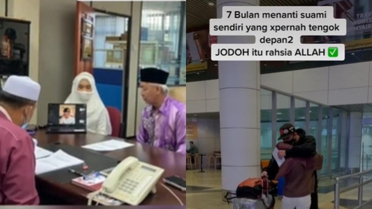 Menikah Online, Pasangan Suami Istri Ini Baru Bertemu 7 Bulan Usai Pernikahan