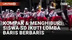 Berbagai lomba digelar seluruh daerah untuk memeriahkan HUT 78 RI. Salah satunya lomba baris berbaris yang diikuti siswa SD di Bali. Aksi kelompok siswa SD ini kompak dan menghibur hingga viral.