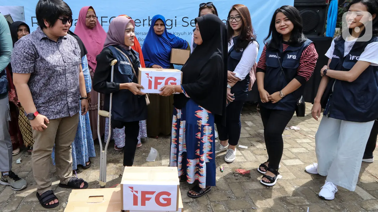 Kolaborasi IFG dan JKI Salurkan Bantuan Paket Sembako