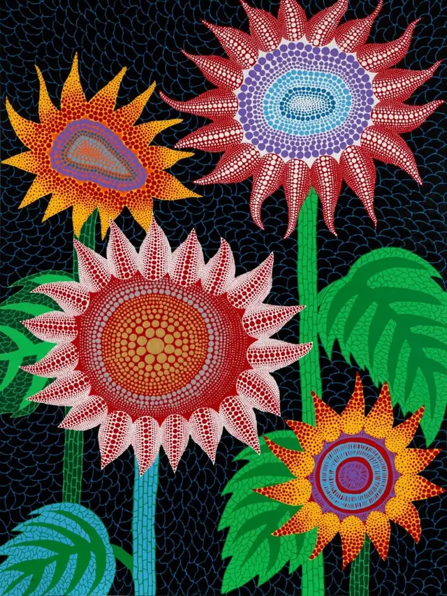 Flowers, Yayoi Kusama, 2015