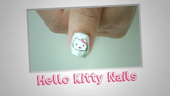 Beauty Fix Hello  Kitty  Nails Video Liputan6 com