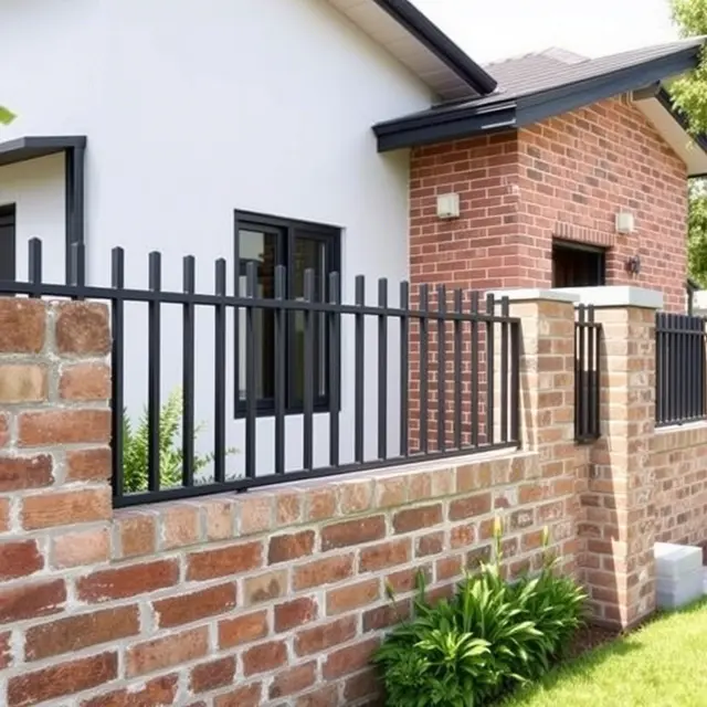 Model Pagar Rumah Tembok Sederhana