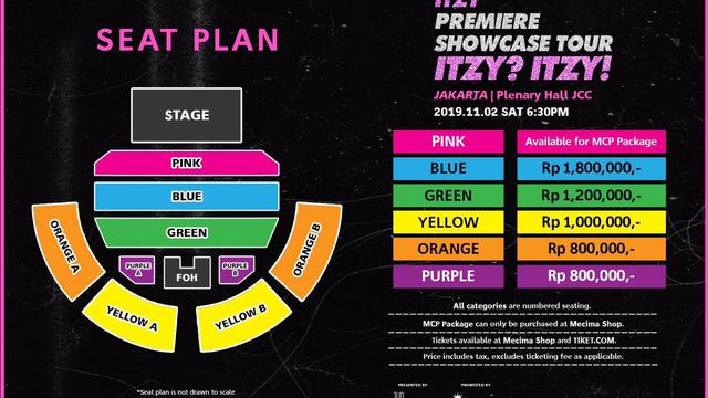 Showcase ITZY di Jakarta (Twitter/ @mecimapro)