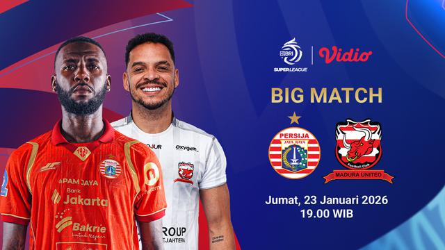 Saksikan Persija Jakarta vs Madura United eksklusif di Vidio. (dok. vidio.com)