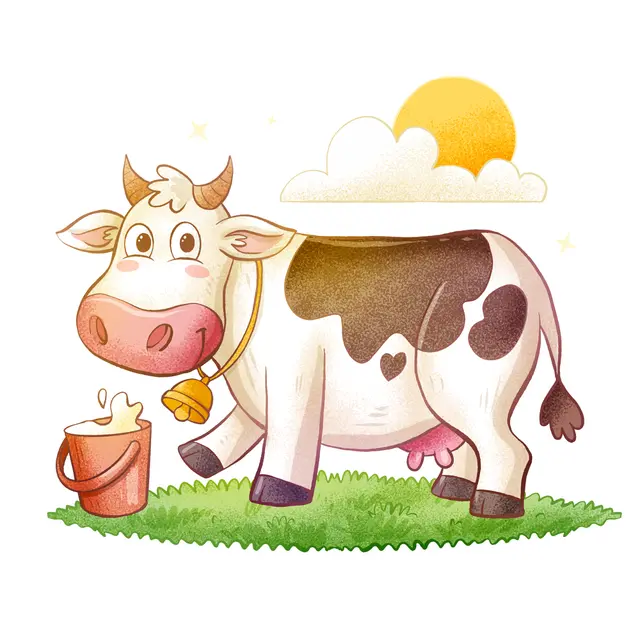 Cartoon Cow