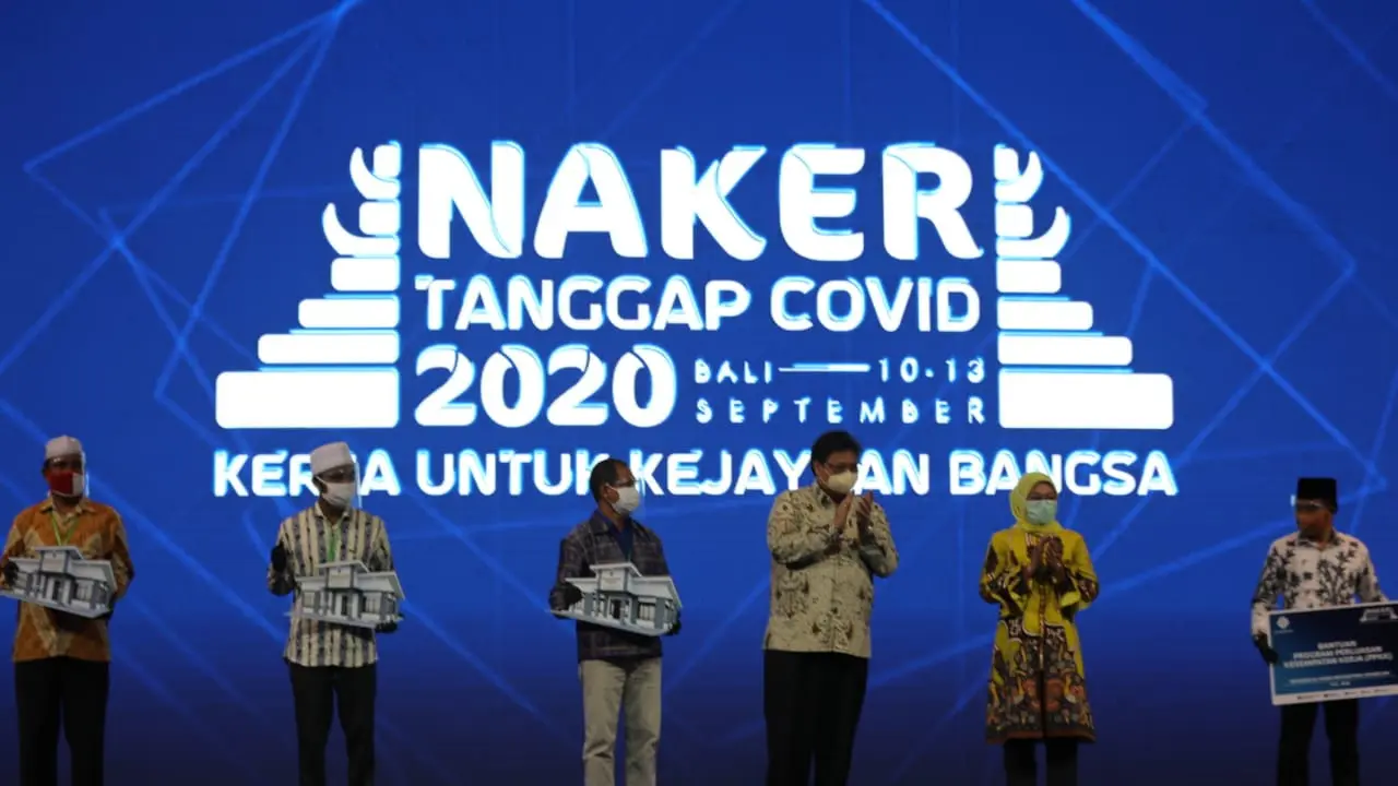 Kemnaker Gelar Naker Tanggap Covid 2020