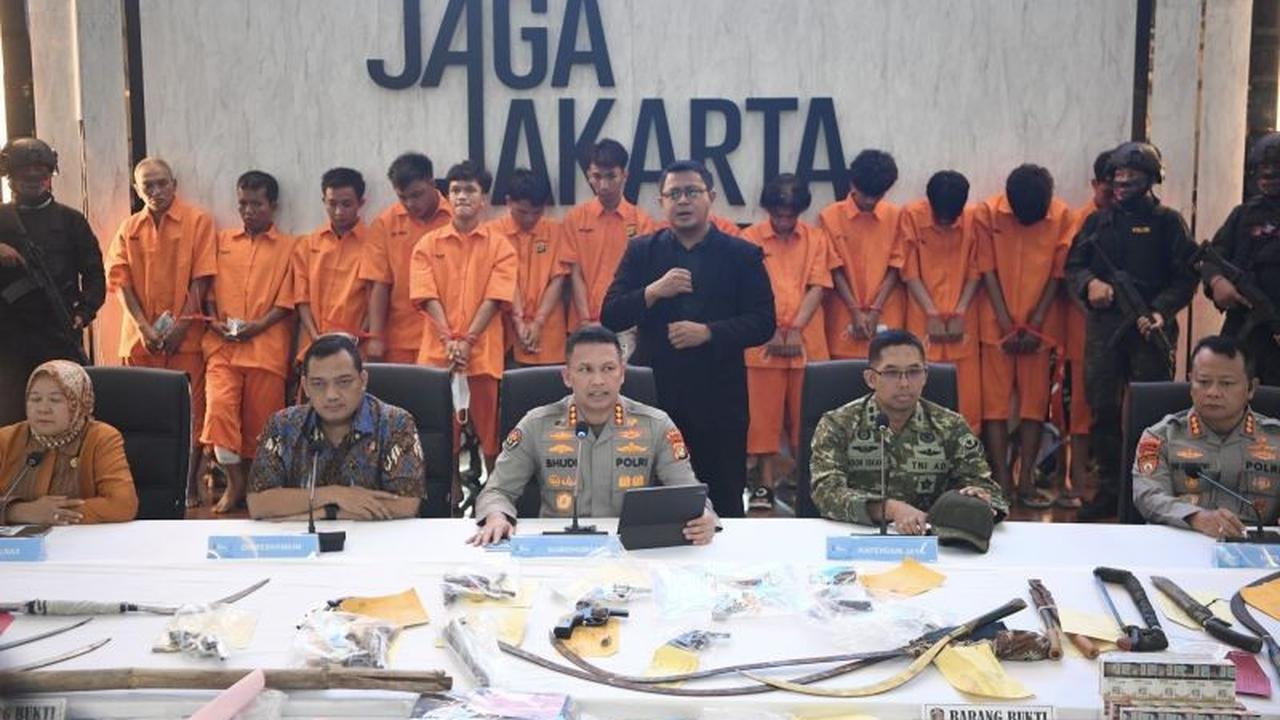 Polda Metro Jaya Gencarkan Penindakan Kriminalitas Jakarta: Buru Begal hingga Tangkap Ratusan Pelaku