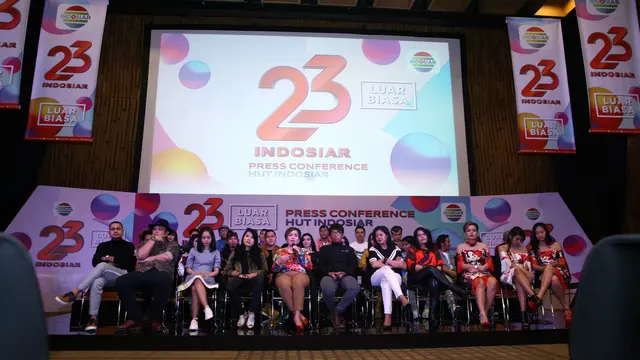 [Bintang] Preskon Ulang Tahun Indosiar ke 23