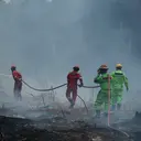 Berau Coal Kerahkan Tim Emergency Response Group Tangani Karhutla