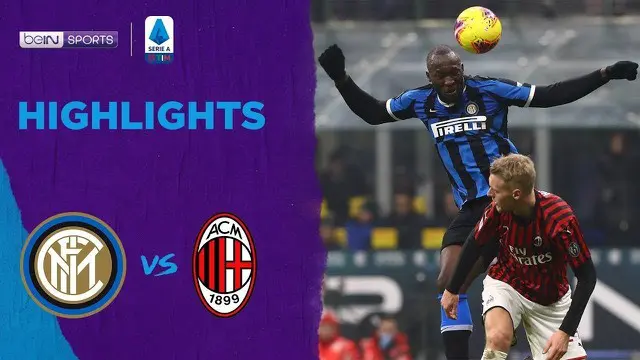 Berita Video Highlights Serie A, Inter Milan Puncaki Klasemen Usai Kalahkan AC Milan 4-2