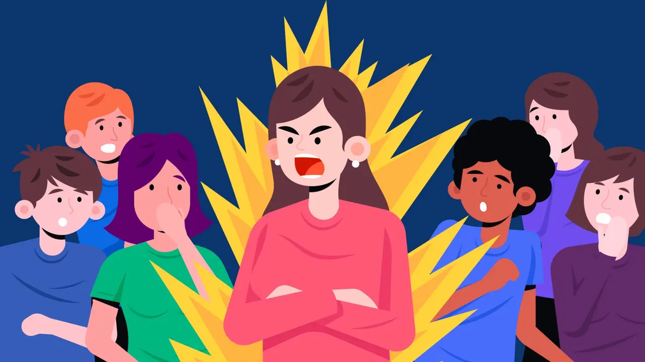 Ilustrasi orang toxic
