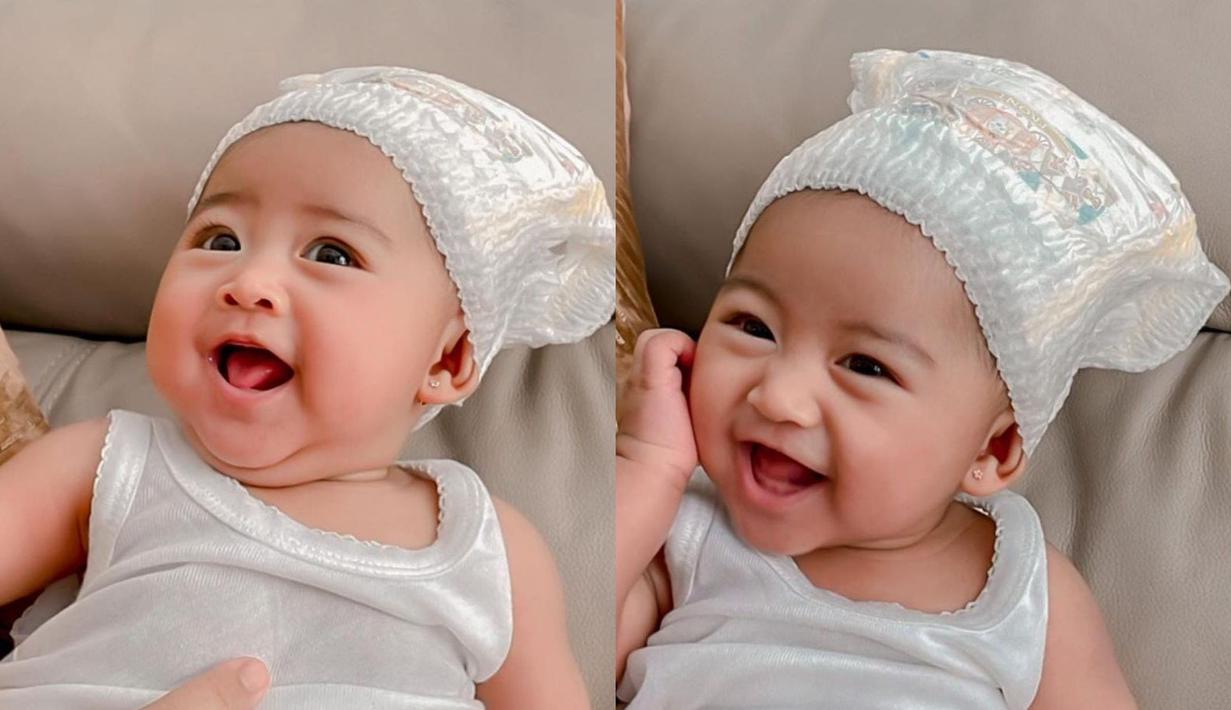 Ria Ricis membagikan foto terbaru Moana yang kini sudah berusia 4 bulan. [instagram/riaricis]