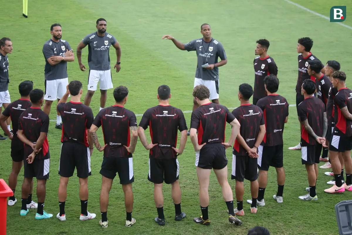 Latihan Timnas Indonesia