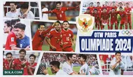 Kolase - Ilustrasi Timnas Indonesia U-23 OTW Olimpiade Paris 2024 (Bola.com/Adreanus Titus)