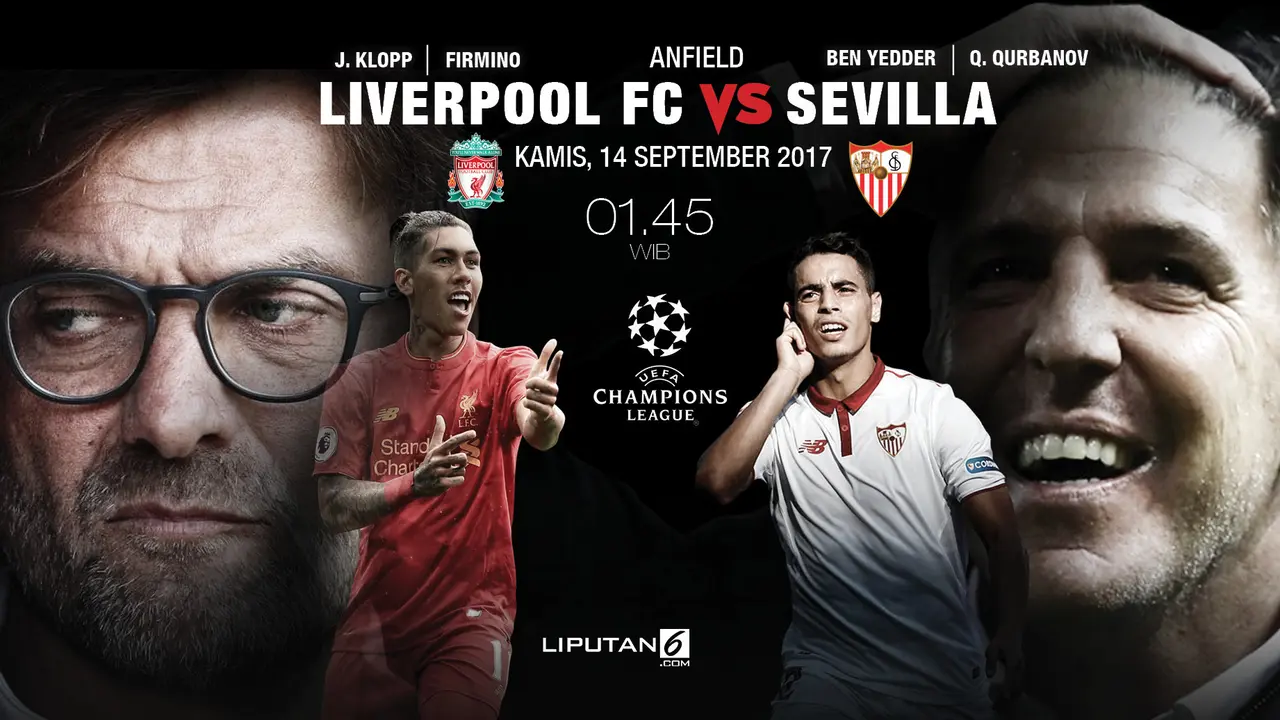 Prediksi Liverpool vs Sevilla